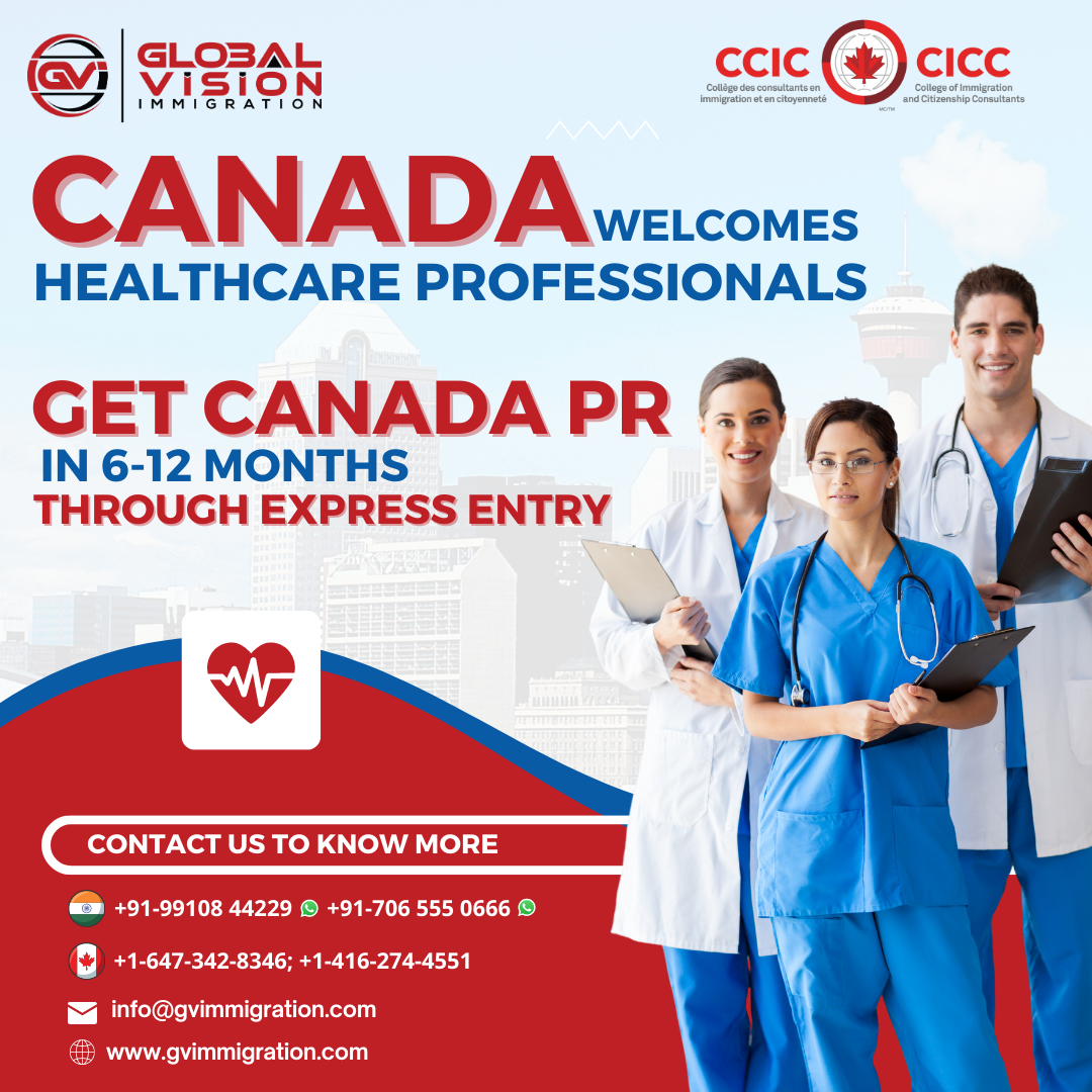 Immigrate to Canada as a healthcare professional via the Express Entry System