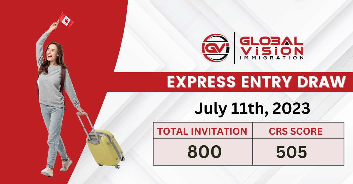 800 PR visa aspirants get ITA in the 5th EE draw of July 2023