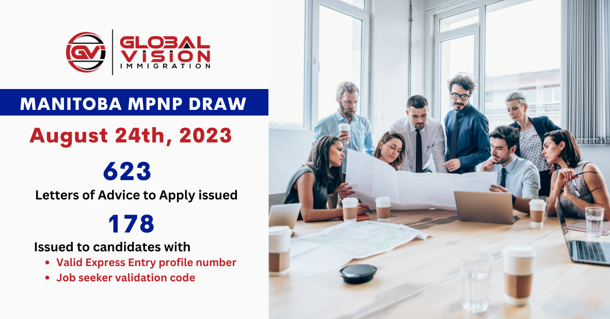 Manitoba Latest draw invites 623 MPNP applicants for nomination