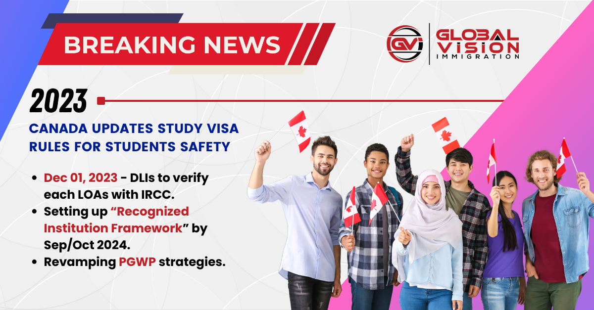 2023 Canada Updates Study Visa Rules