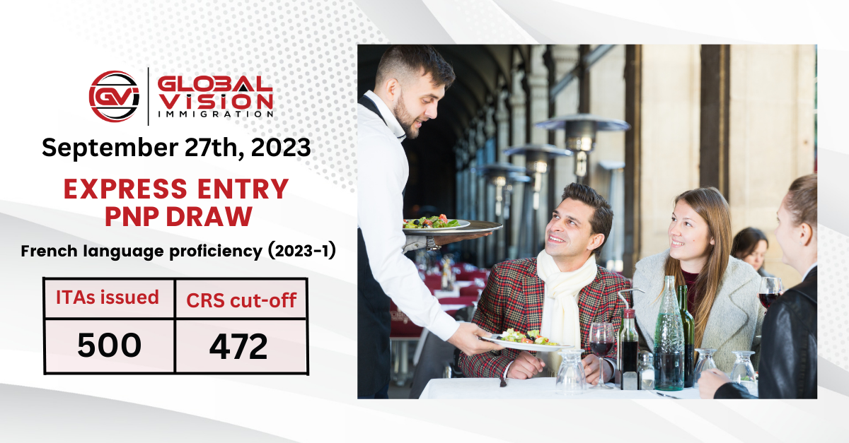 500 French Speakers qualify in new EE category based draw