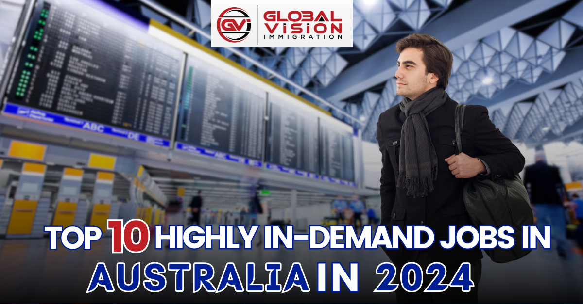 Top 10 highly in demand jobs in Australia 2024