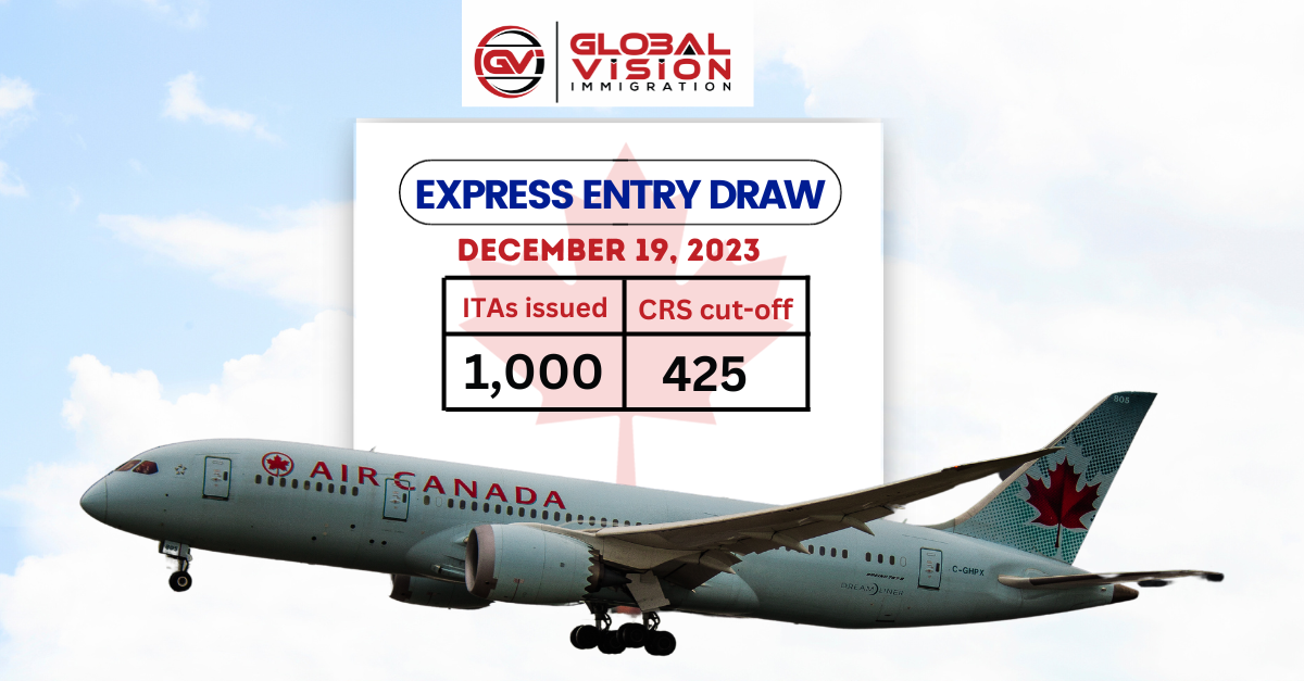 1000 PR ITAs in Second Express Entry Trade occupations draw