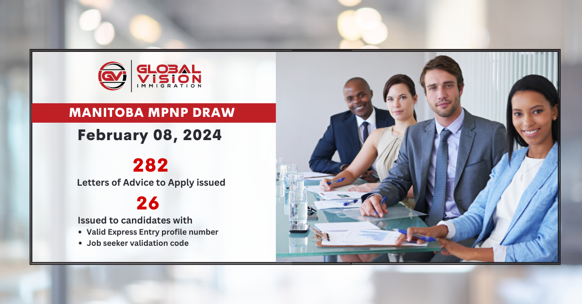 Manitoba issues 282 LAAs in New MPNP 3 streams draw