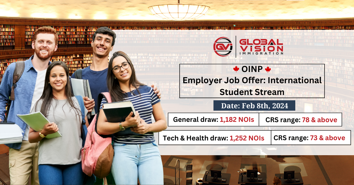 Ontario holds 2 OINP International Student stream draws
