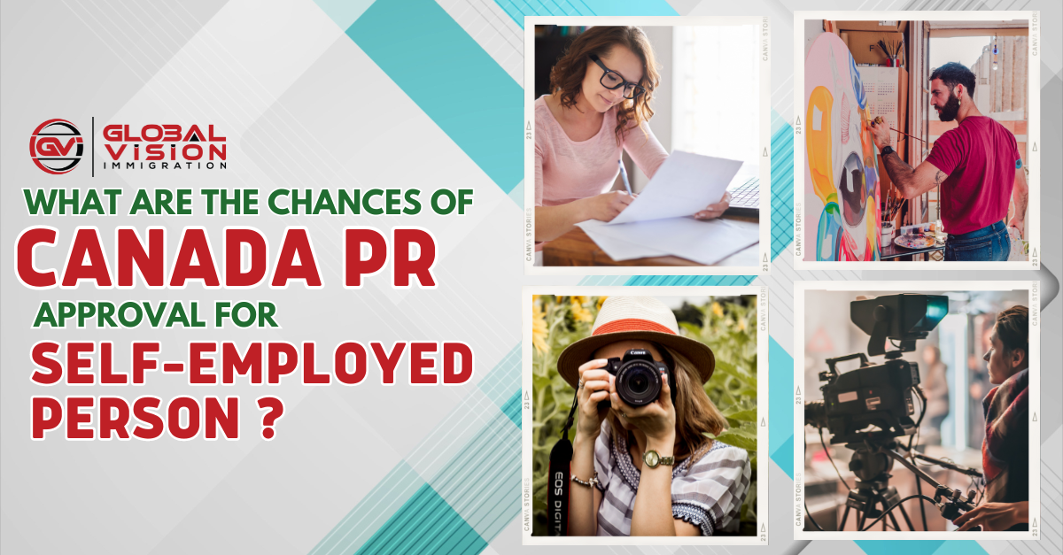What are the chances of Canada PR approval for Self Employed Person?