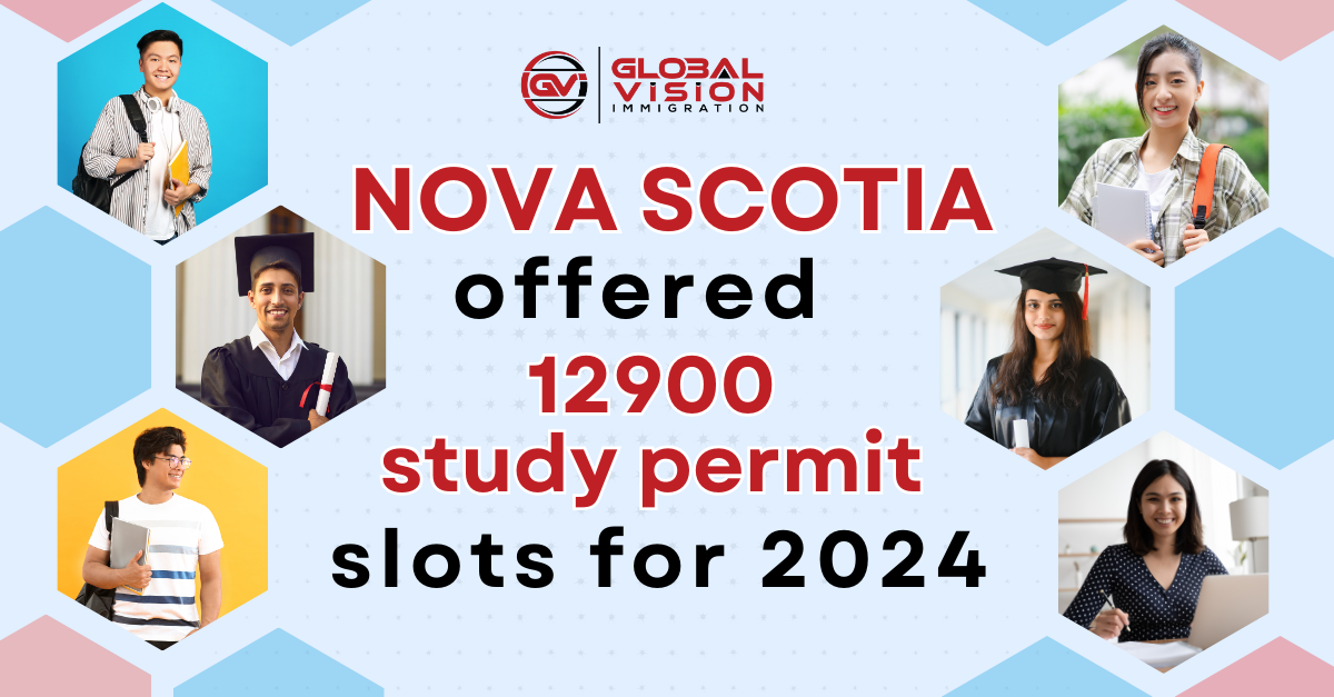 Nova Scotia offered 12900 study permit slots for 2024