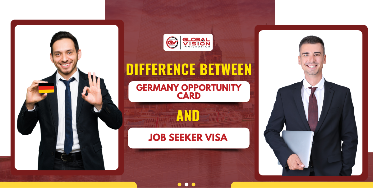 Difference between Germany Opportunity Card and Job Seeker Visa