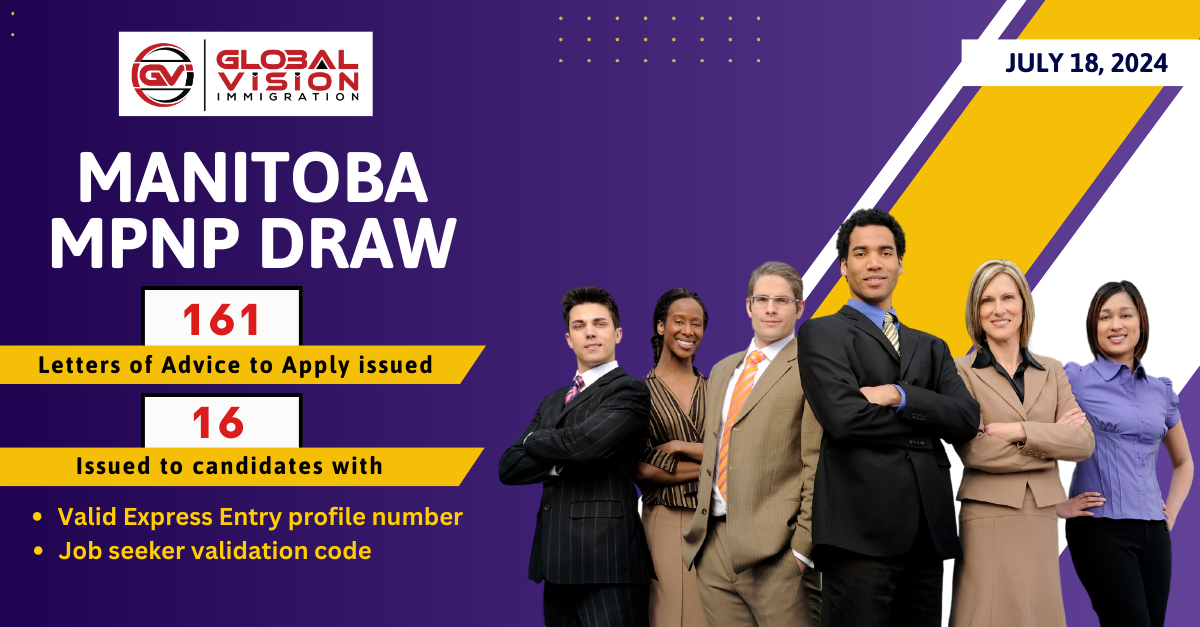 161 candidates get LAAs in latest Manitoba PNP draw