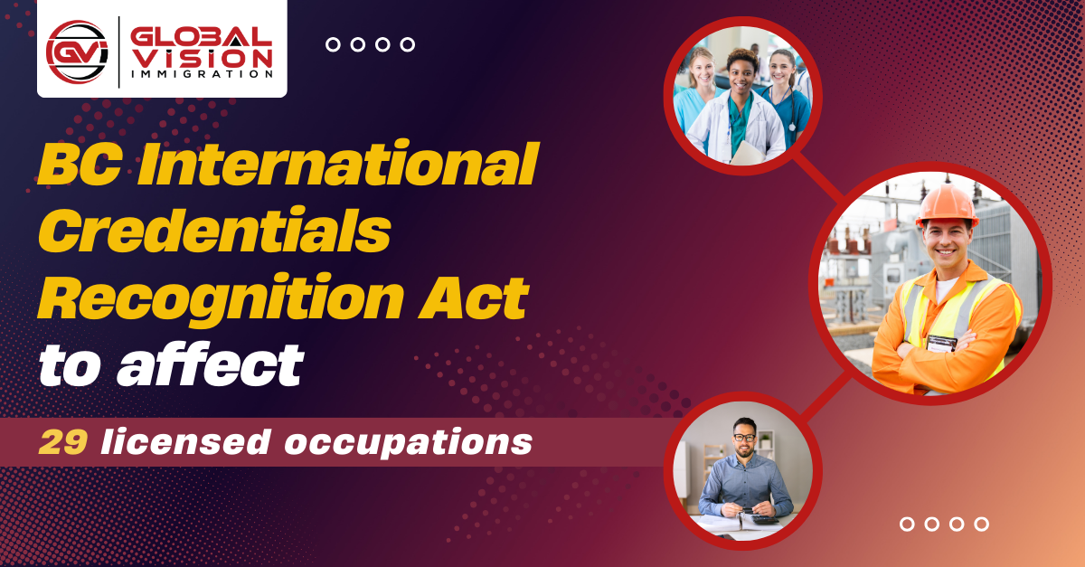 BC International Credentials Recognition Act to affect 29 licensed occupations