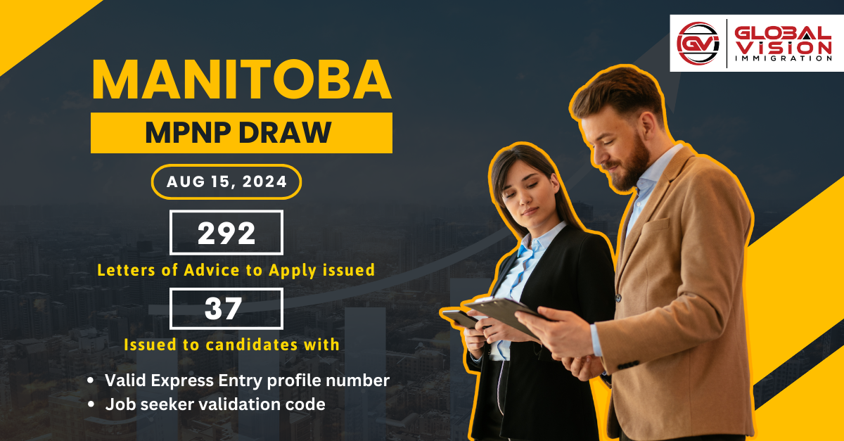 Manitoba holds latest MPNP draw to issue 292 LAAs