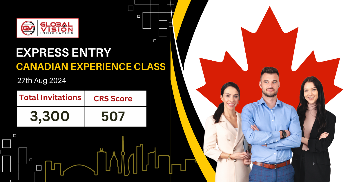 IRCC holds another Express Entry draw invites 3300 CEC applicants