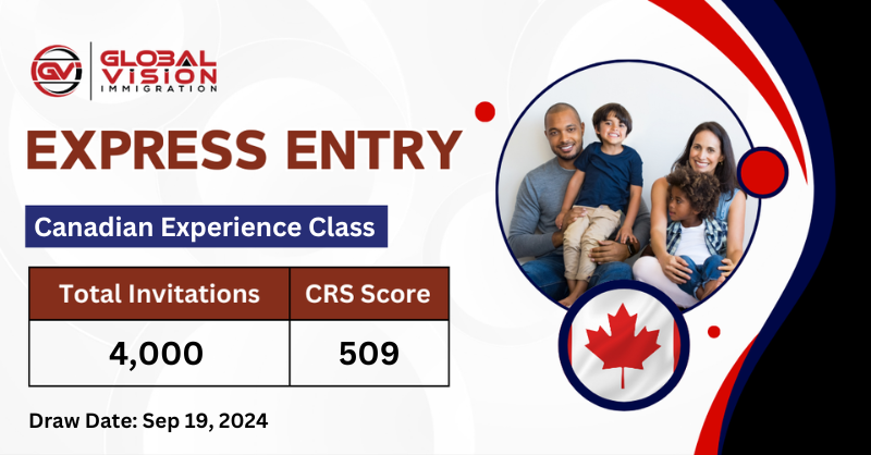 Canada invites 4000 CEC applicants in new Express Entry draw