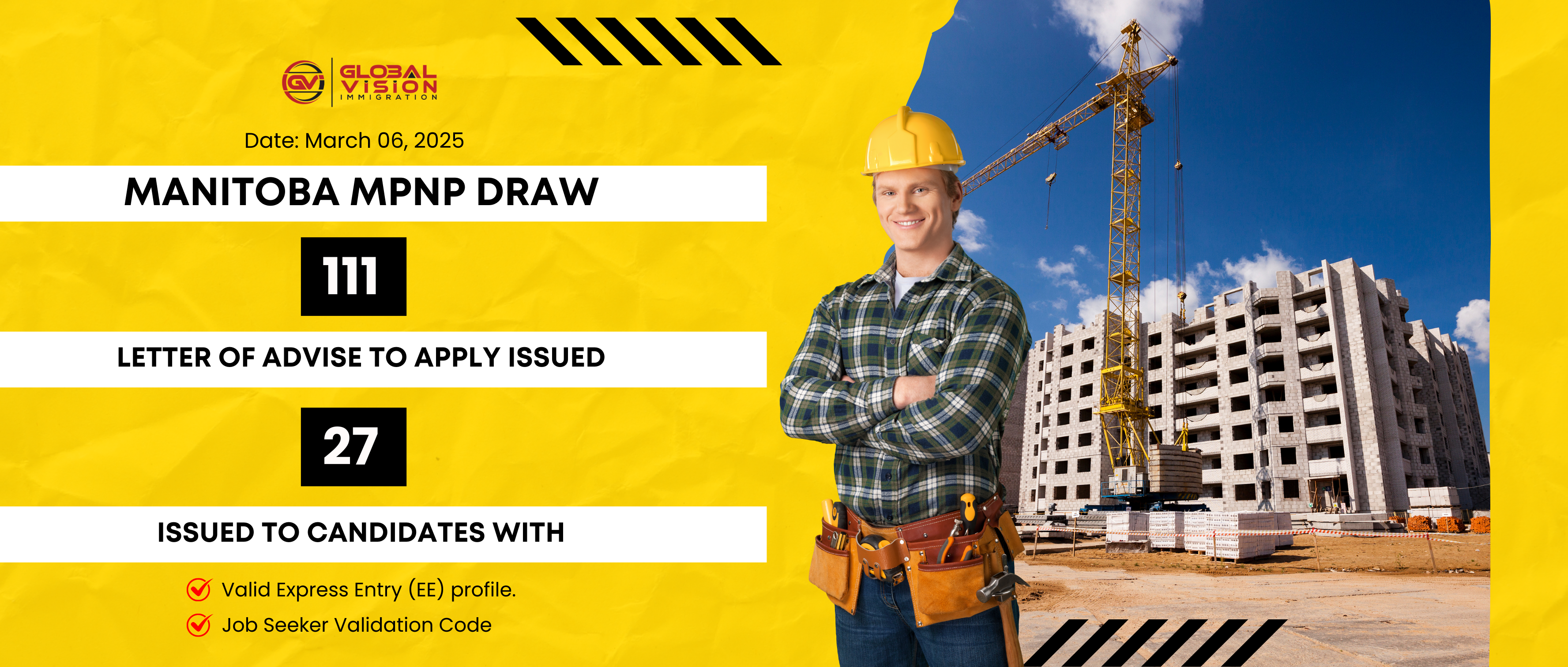 111 PNP Invitations Issued In New Manitoba PNP Draw