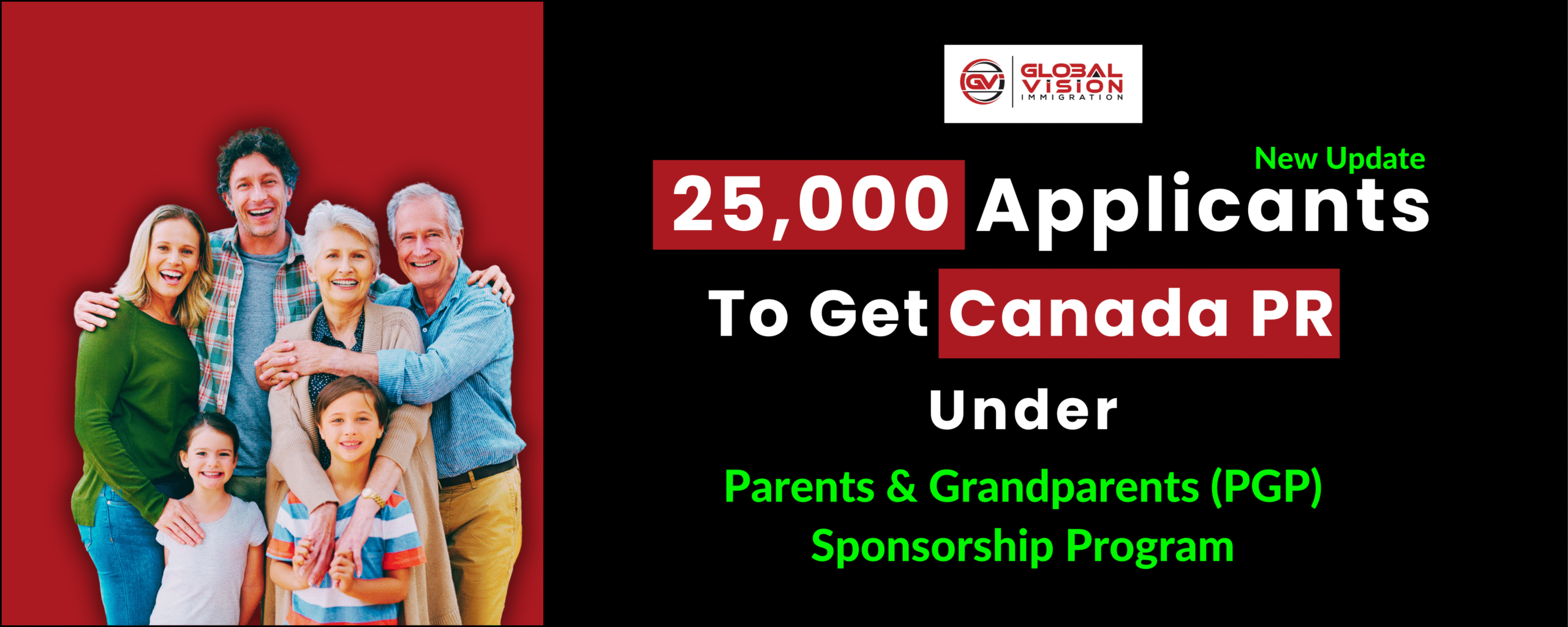 25000 applicants to get PR under Parents and Grandparents Program