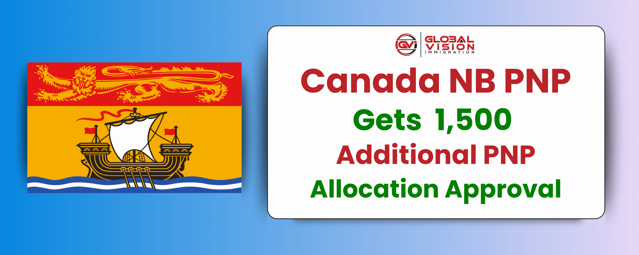 Canada NB PNP gets 1500 additional PNP allocation approval